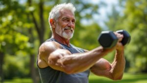 Maintain strength and independence with this single-dumbbell workout for over-50s