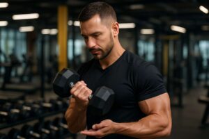 A strength-training specialist says these are the five dumbbell exercises everyone should be doing to build strong, muscular arms