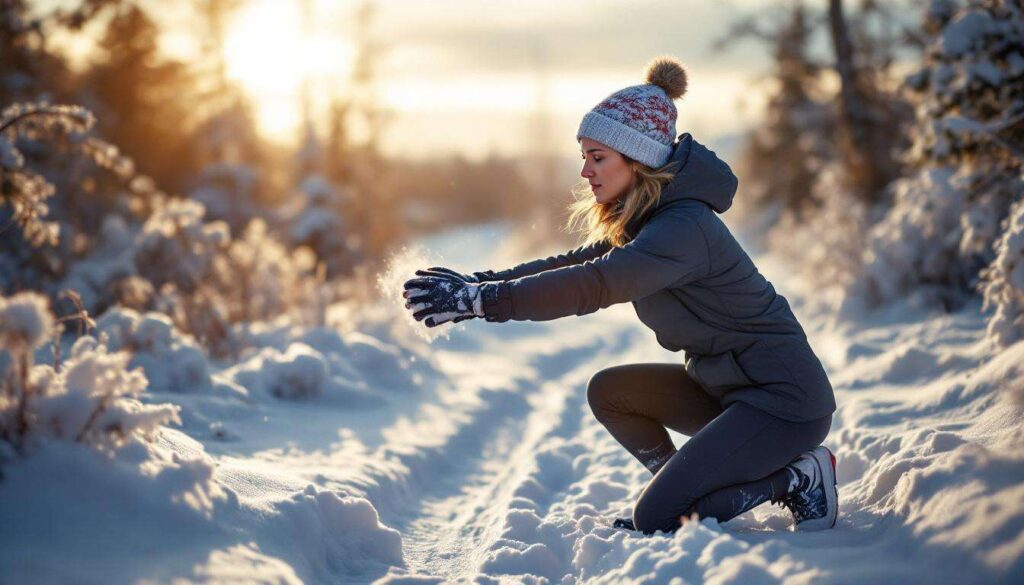 Winter training: an exercise scientist explains why you need a proper warm-up in the cold