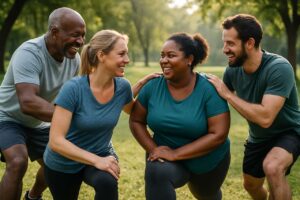 The social side of fitness: why exercising with others keeps you motivated and consistent