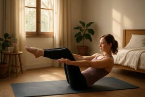 The 8-minute morning routine that builds core strength better than planks—no equipment needed